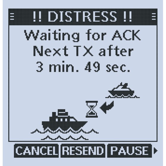 distress screen ic-m94de-icom